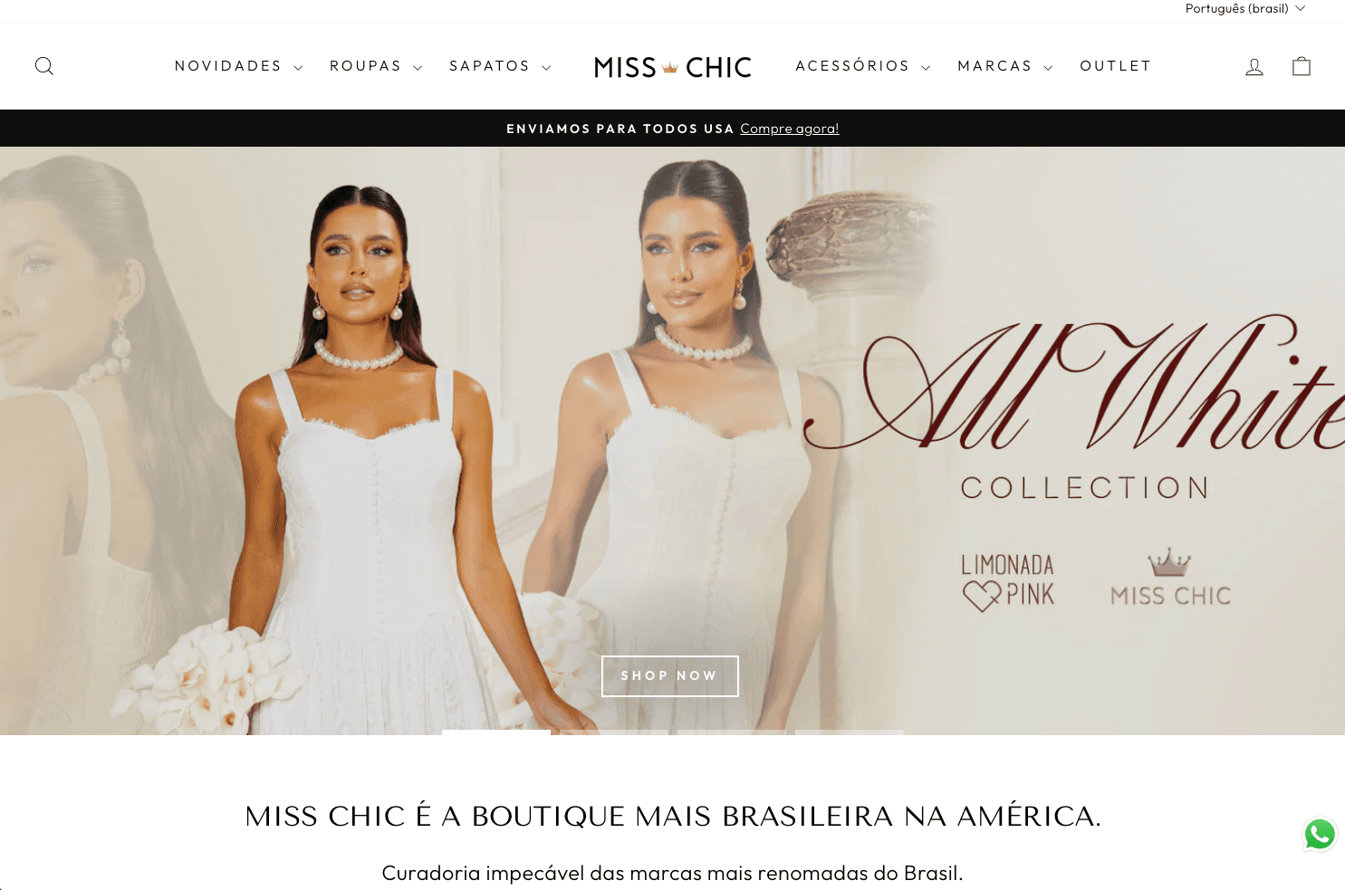 Miss Chic Fashion website
